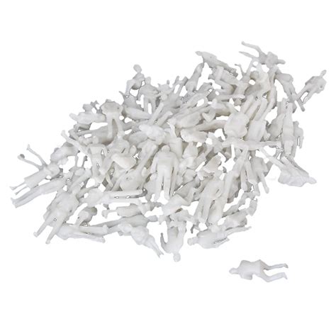 Mxfans 100x White Unpainted Architectural 1:100 Scale Model Figures NEW ...