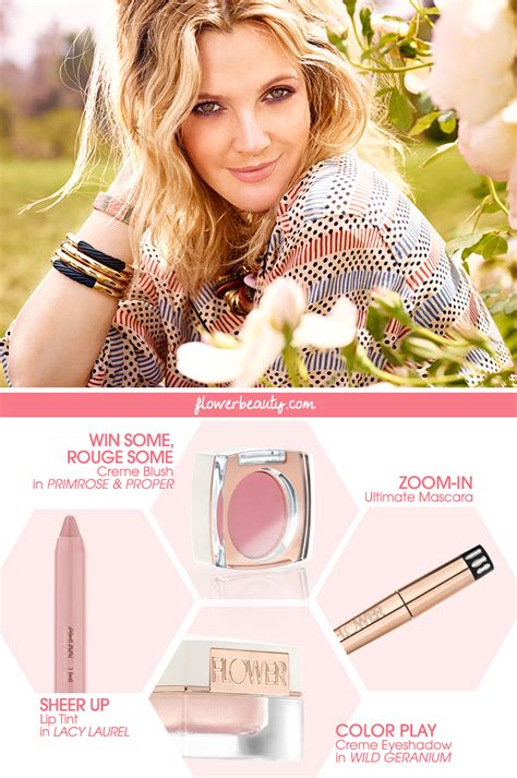 GET THE LOOK! Drew Barrymore's soft FLOWER Beauty palette perfection ...