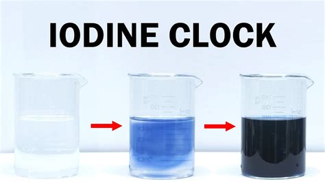 The Iodine Clock Reaction at Home (Vitamin C Variation) - YouTube