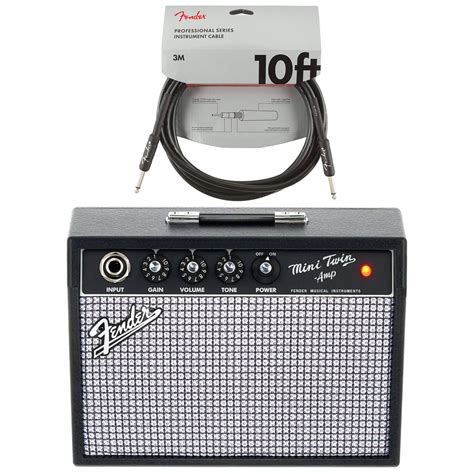 Fender Mini '65 Twin Amplifier Cable Bundle – Chicago Music Exchange