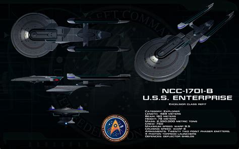 NCC-1701-B U.S.S. Enterprises illustration Star Trek USS Enterprise (spaceship) #4K #wallpaper # ...