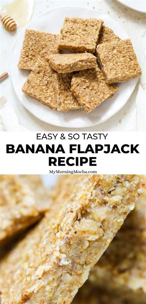 Banana Flapjack Recipe (Just 3 Ingredients) - My Morning Mocha