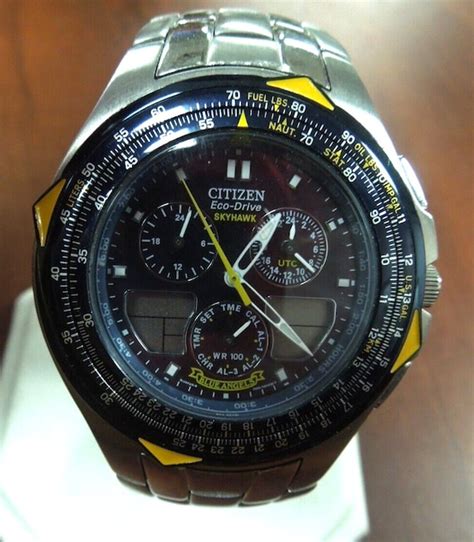 Men's Citizen Eco-Drive Blue Angels Skyhawk Watch (Model: JR3080-51L) | lupon.gov.ph