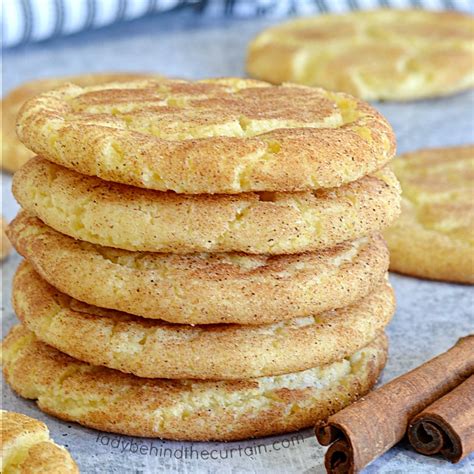 Classic Chewy Snickerdoodle Cookies