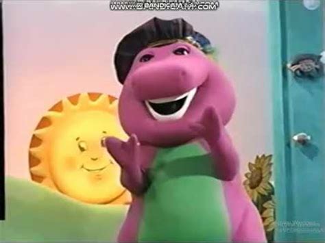 Barney and friends Sing and dance with Barney theme song high pitch ...