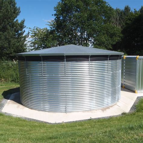 100000L GALVANISED STEEL WATER TANK - Tanks IE