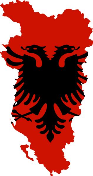 Greater Albania flag map by ReligiousZionist13 on DeviantArt