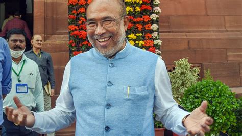 BJP names N Biren Singh as chief minister of Manipur for second term ...