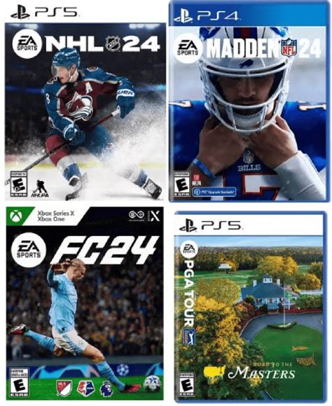 From $29.99 - EA Sports '24 Games (Madden, NHL, FC, PGA) - Mama Cheaps®