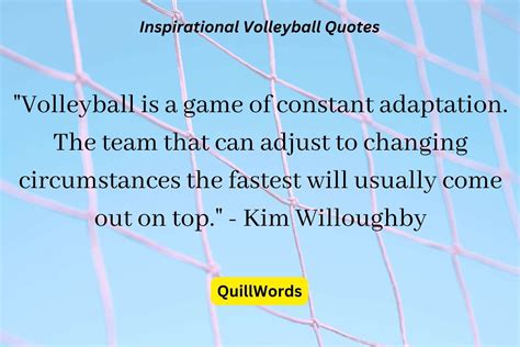 142 Inspirational Volleyball Quotes To Get You Fired Up