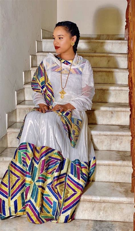 Ethiopian Traditional Dress, African Traditional Wedding Dress, Traditional Dresses, Ethiopian ...