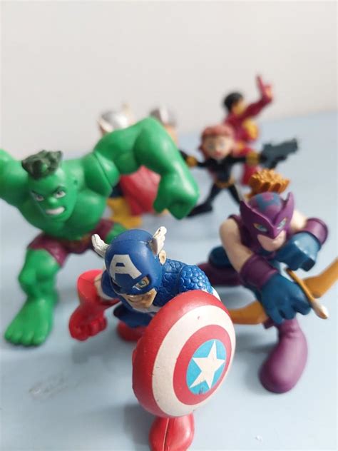 Marvel Super Hero Squad Avengers Mini Figure Set, Hobbies & Toys, Toys ...