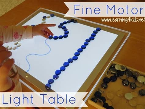 Light Table Activities | Learning 4 Kids