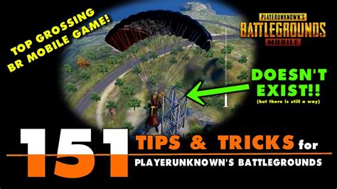 151 Tips and Tricks for PUBG Mobile! - YouTube