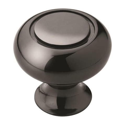 Amerock Decorative Cabinet and Bath Hardware|Free Shipping: BP53011BN | Cabinet Knob | Black ...