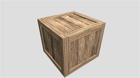 wood box - Download Free 3D model by kakou3991 [ed74acd] - Sketchfab