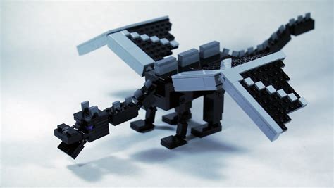 LEGO Minecraft Ender Dragon (3-scale) | See how to build it:… | Flickr