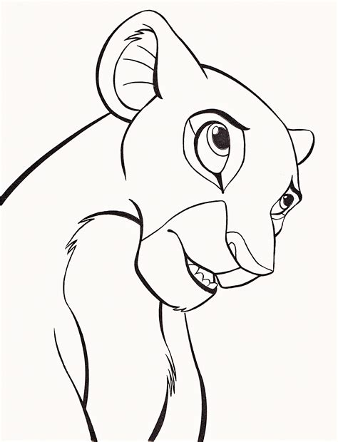 Walt Disney Coloring Pages - Nala - Walt Disney Characters Photo ...