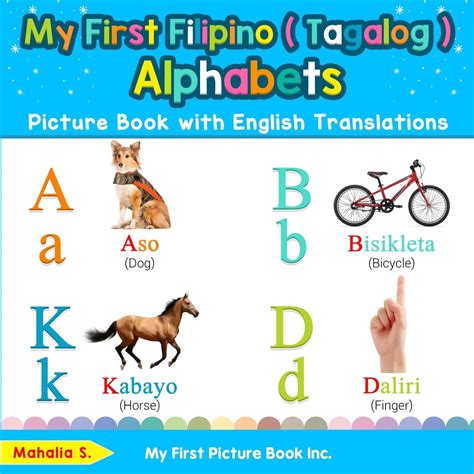 Buy My First Filipino ( Tagalog ) Alphabets Picture Book with English ...