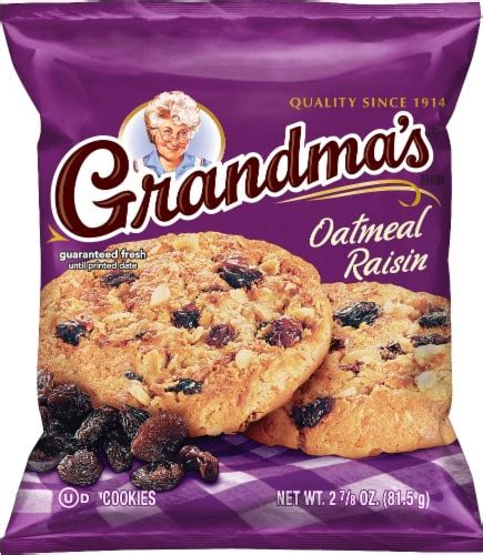 Grandma's® Oatmeal Raisin Cookies, 2.5 oz - Kroger