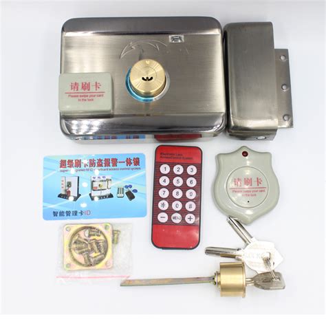 RFID Integrated Electric Gate Lock – Access Control System | Virtual ...