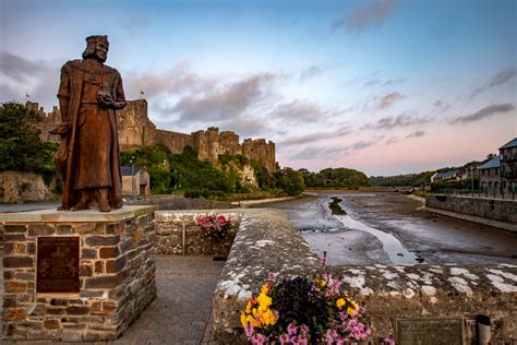 A statue of Henry VII Pembroke Castle Wales, United Kingdom