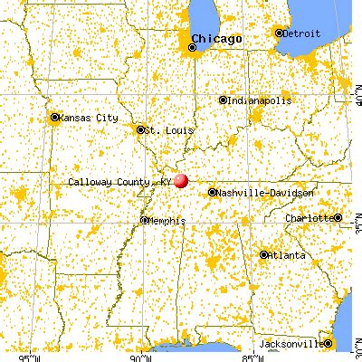 Calloway County, Kentucky detailed profile - houses, real estate, cost ...