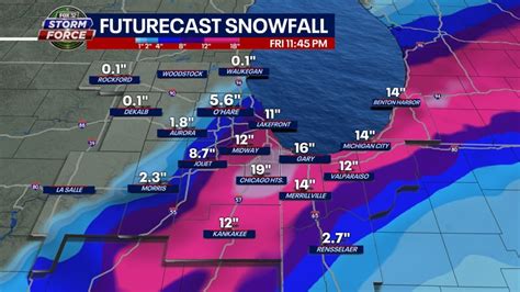 Chicago weather: Sizing up snowfall for Friday | FOX 32 Chicago