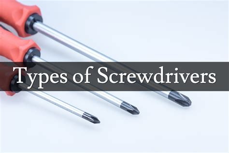 3 types of screwdrivers to provide you with a pleasant online shopping