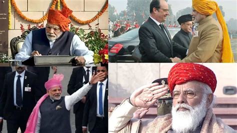 From 2015 to 2022, A look at PM Narendra Modi's Turban Tradition - The ...