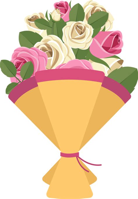 Fall Flower Bouquet Clip Art