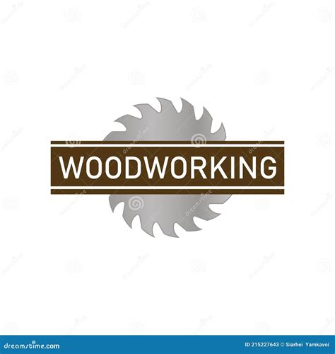 Woodworking Logo. Colored Vector for Carpentry and Woodwork, Lumberjack ...