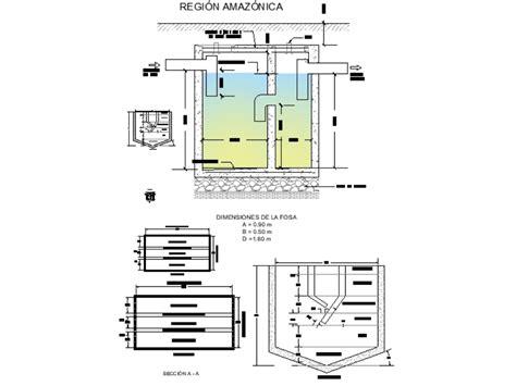 Imhoff tank in AutoCAD | CAD download (3.71 MB) | Bibliocad