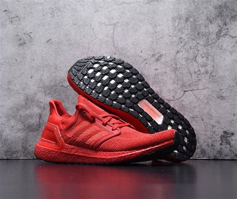 Adidas UltraBOOST 20 “Triple Red” ORIGINAL, Men's Fashion, Footwear ...