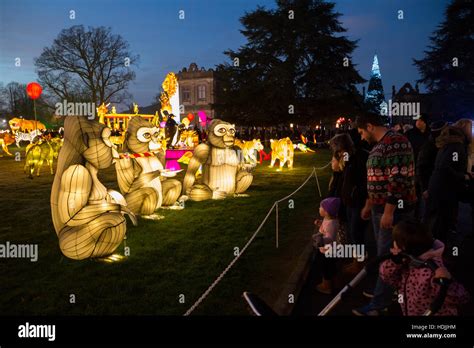 Longleat Festival of Light Stock Photo - Alamy