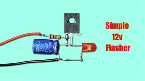 12v Dc Led Flasher Circuit Diagram