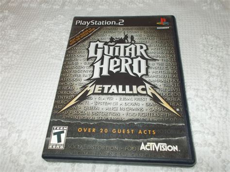 Guitar Hero: Metallica (Sony PlayStation 2, 2009) for sale online | eBay | Metallica song ...