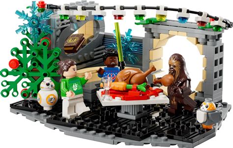 40658 Millennium Falcon Holiday Diorama revealed! | Brickset