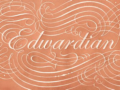 ITC Edwardian Script | Design and Inspiration