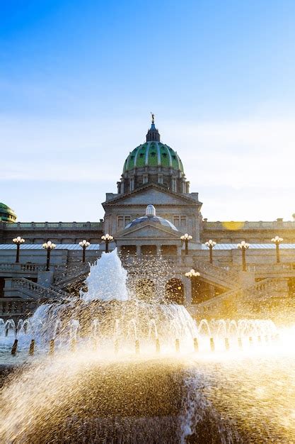 Premium Photo | Pennsylvania capital building in harrisburg.