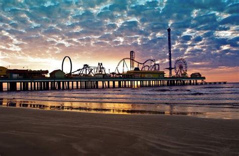 Galveston Pleasure Pier. Galveston, Texas | Galveston beach, Galveston ...