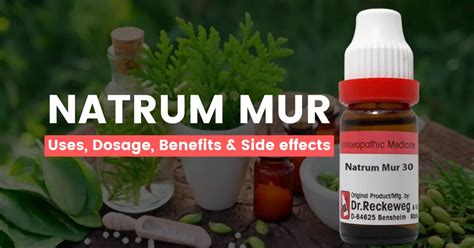 Natrum Muriaticum 30, 200, 1M Uses, Benefits, Dosage & Side Effects