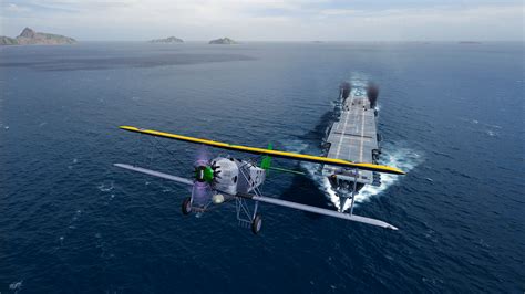 World of Warships: Legends now has aircraft carriers