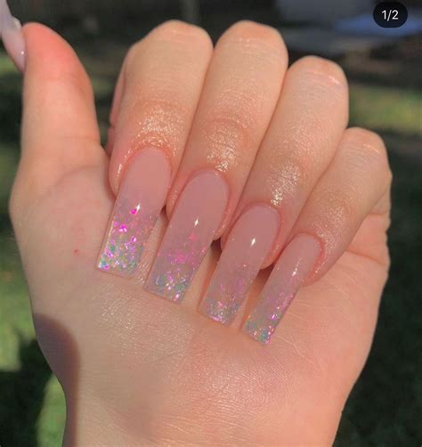 Pretty Nail Design in 2021 | Pink nails, Long nails, Gel nails