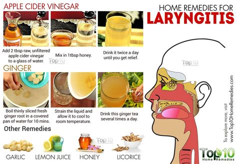 Home Remedies for Laryngitis | Top 10 Home Remedies