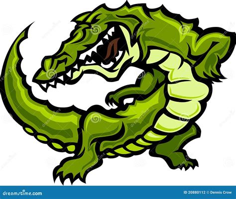 Alligator / Gator Mascot Vector Illustration Stock Photography - Image: 20880112