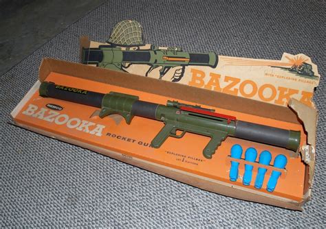 Remco Bazooka toy from 60s/ebay | Vintage toys 1960s, Toys, Retro toys