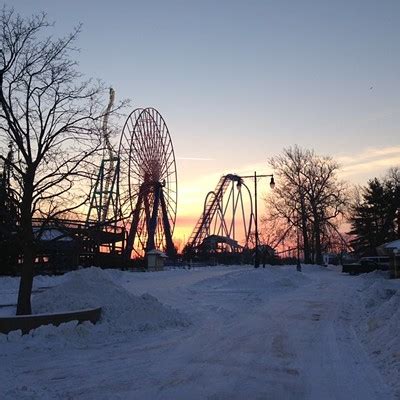 20 Photos of Snowy Ohio Amusement Parks | Scene and Heard: Scene's News Blog