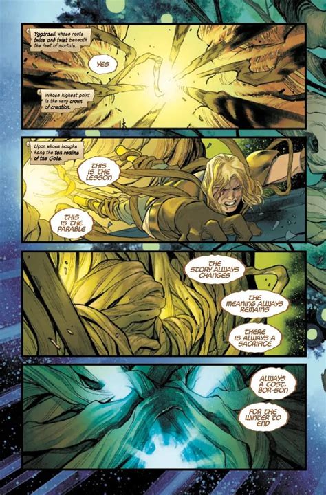 Marvel's Thor Preview Shows Odin Cutting Out His Own Eye