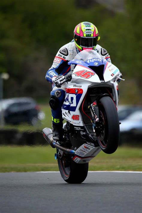 BSB British Superbike Championship, Oulton Park(UK) 04th May 2015. Team Tyco BMW Motorrad Racing ...